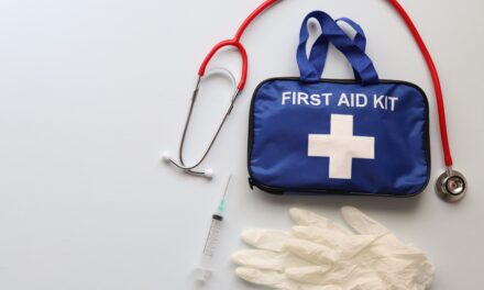 How to Use a First Aid Kit box