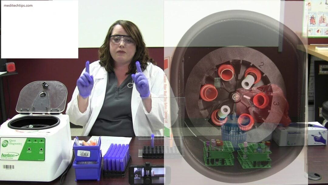 Centrifugation and Aliquoting of Blood Serum and Plasma sample