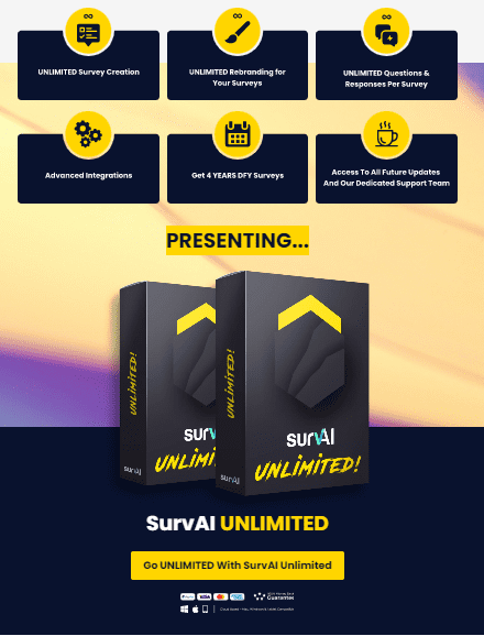 Make Your Income Potential Unlimited With SurvAI UNLIMITED?